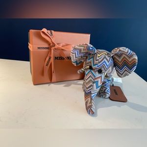 Missoni x Holt Renfrew plush elephant